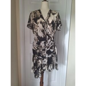 Roberto Cavalli Animal Print Silk Dress